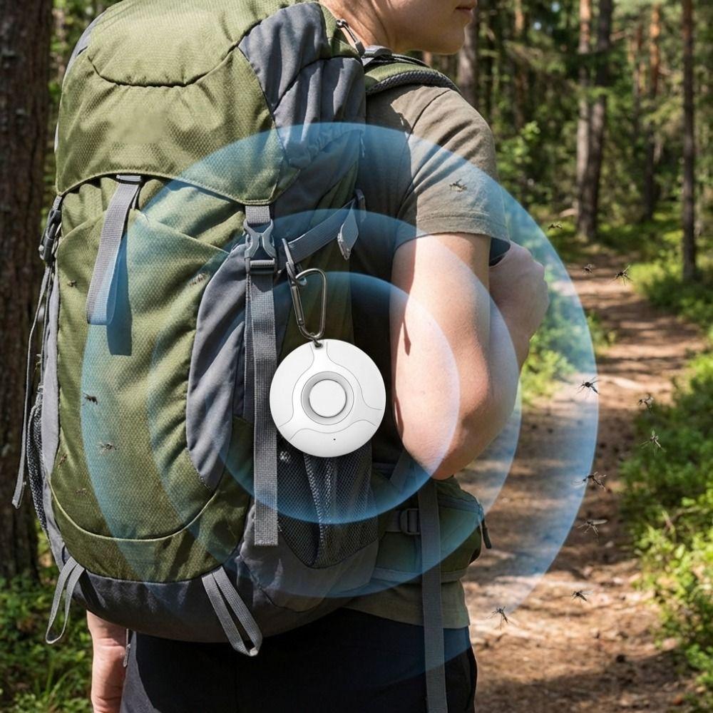Electronic Portable Ultrasonic Pest Repellent Mini Pet Deworming Pendant Mosquito Repeller Dog