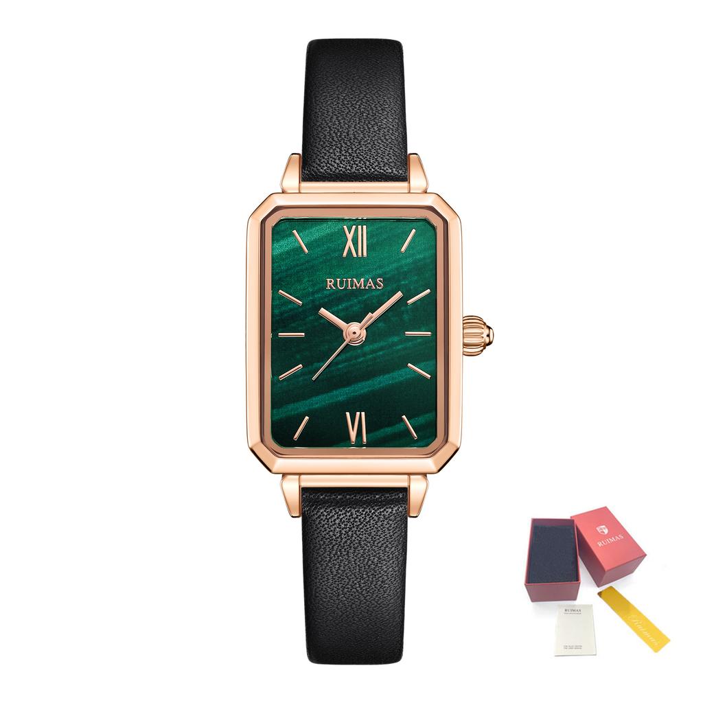 RUIMAS Ladies Wristwatch Luxury Steel Mesh Women's Bracelet Watches Quartz Casual Business Clock Famale Relogio Feminino 329