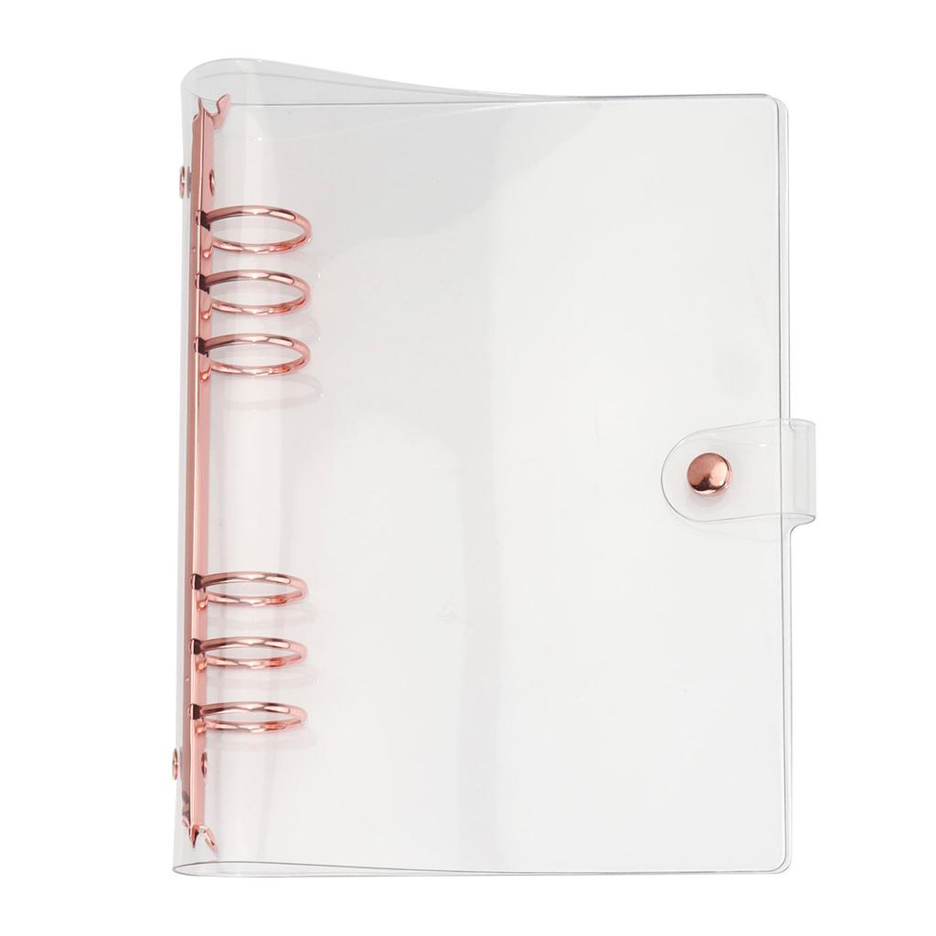 Diary A7 A6 A5 Transparent Loose Leaf Binder Notebook Inner Core Cover Note Book Journal Planner Office Stationery Supplies