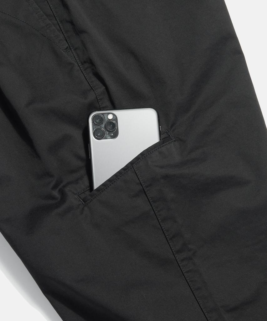 ESPIONAGE 2 Pleats Light Chino Pants Black