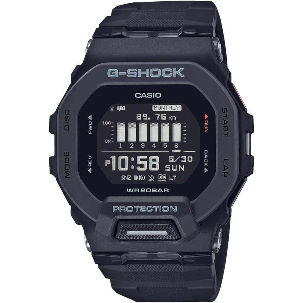 [CASIO G-SHOCK G-Squad GBD-200 Series World Time Quartz Men s Watch GBD-200-1DR [Parallel Import].