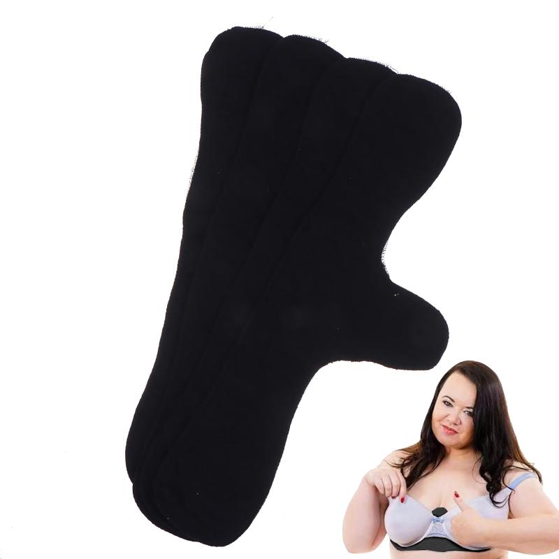 5Pcs Discreet Under Bra Sweat Absorber Anti-Slip Non-Irritating Sweat Pads for Women Lingerie Workout Use