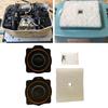 Efficient Air Pumps Repair Set Pump Replacement Component Diaphragm Rebuild Set Plastic Texture for HP100 HP120 Models