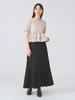 Skirt Jacquard Mermaid Skirt BLACK 1 [Raybeams] Women's