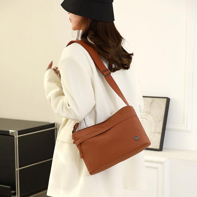 Damen Oxford Tasche Schulter Umhängetasche Mehrschichtige Pendlertasche