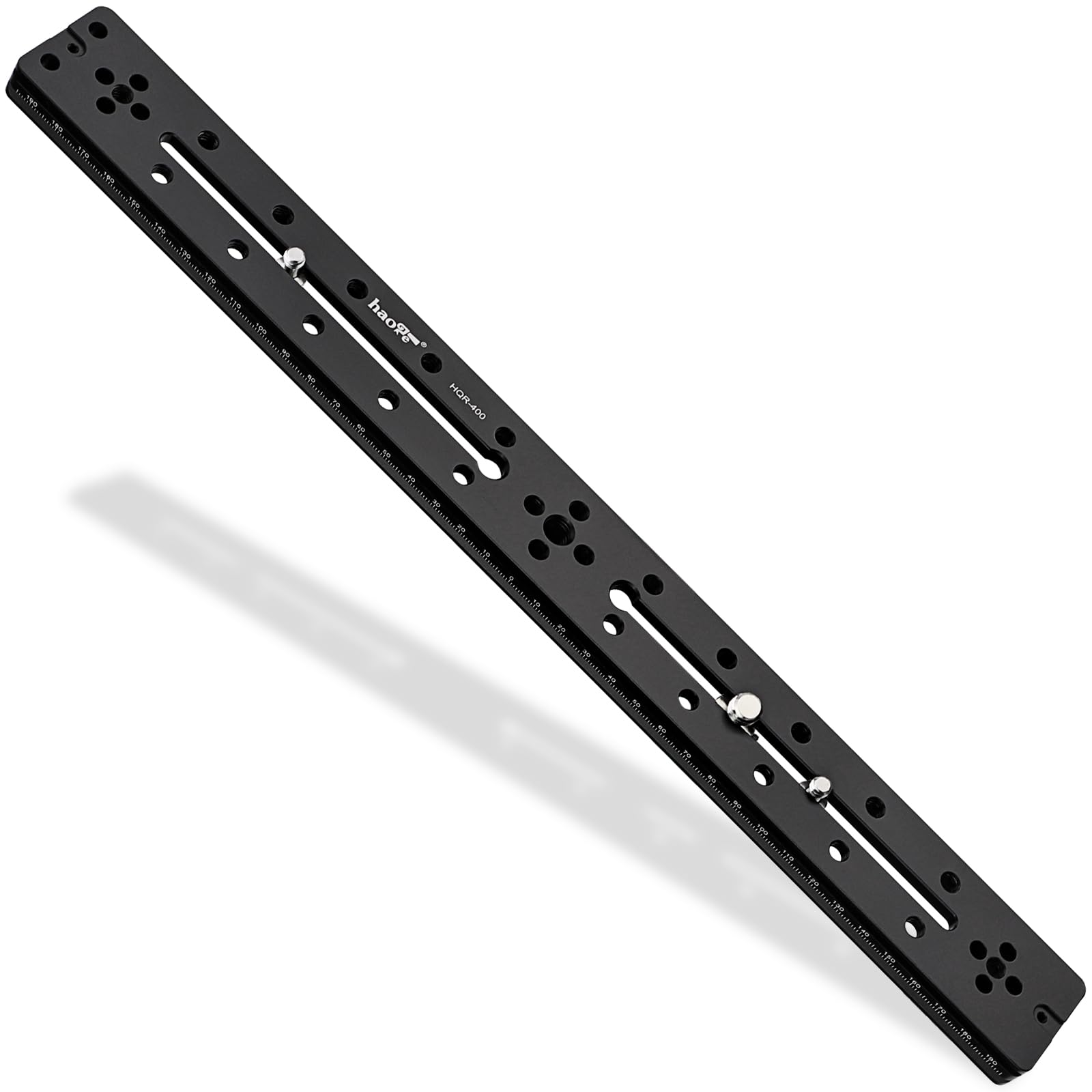 

Haoge 400mm Multipurpose Dual Groove Long Quick Release Extender Rail Sliding Plate for Camera Ball Head Sunway Photo HQR-400 Tripods, Clamps, Benro, чорний
