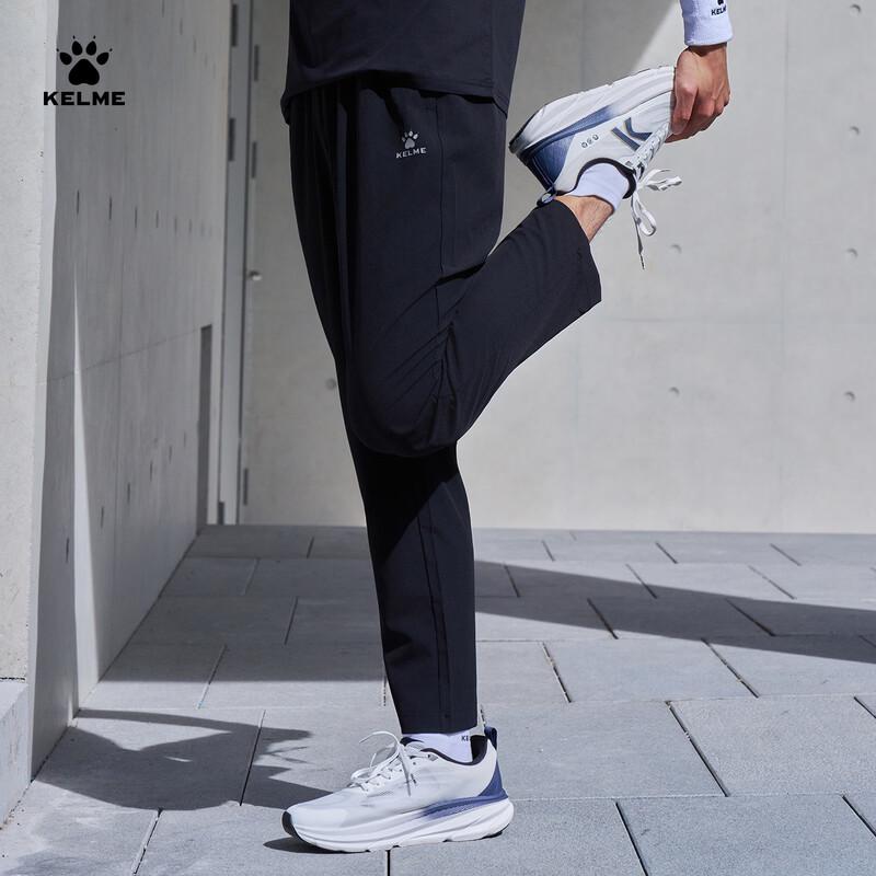 KELME Men s Quick-Dry Straight-Leg Sports Pants L