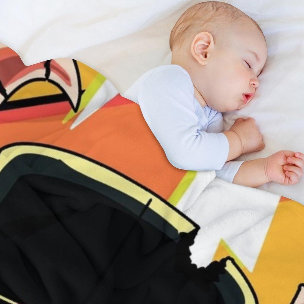 FnF Tabi Full Art Throw Blanket Sleeping Bag Thermal Custom Hair Blankets