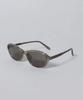 Retro Cat-Eye Oval Sunglasses(Beige)