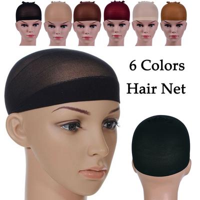 Deluxe Stocking Mesh Brown Weaving Beige Stretchable Hairnets Wig Cap Hair Net Hair Accessories