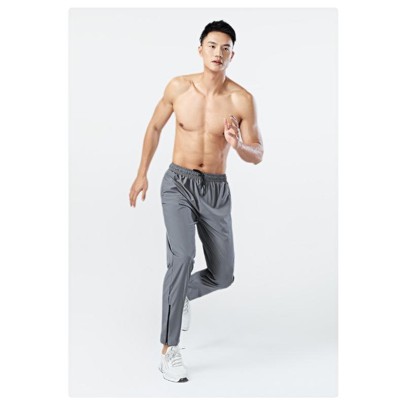 Summer Men's Loose Fashion Casual Thin Section Full-body Elastic Sports Pants Men S Casual Pants Clothing Leisure Trouser
