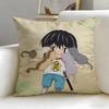 popular anime Kotaro Lives Alone Cushion Cover Soft  EasyWash Pillow Case  Versatile for Couch Bed Travel and Office