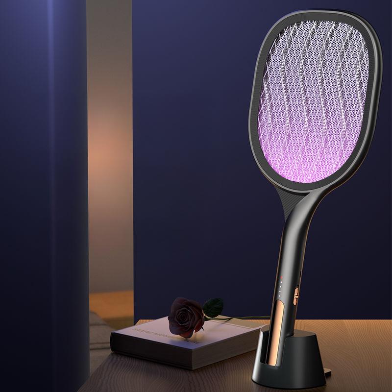 Electric Mosquito Swatting, Rechargeable, Simplicity, Household, Multifunction, 2 in 1, Automatic, Powerful, Mosquito Trap, Fly