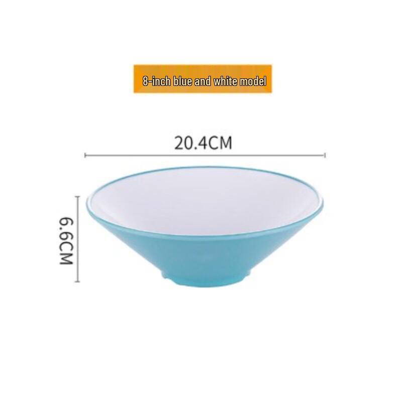 A5 Melamine Thickened Noodle & Soup Bowl
