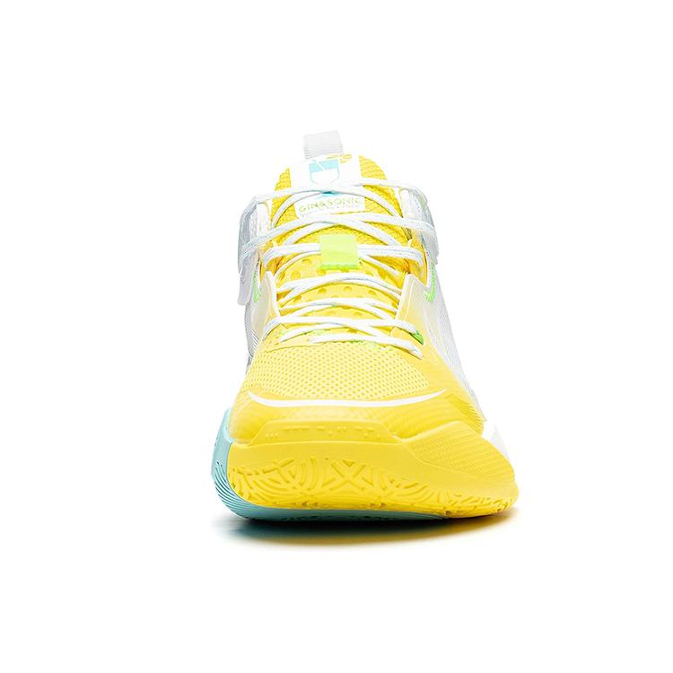 Li Ning SONIC 10 Textile, Synthetic Leather, TPU Cushioning Slip Resistant Abrasion Resistant Coverage Support Mid top ABAS069-8