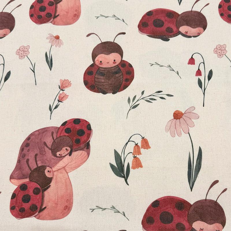 0.5m Encrypt Cotton Linen Children's Day Theme Style Fabric for Tablecloths Door Curtains Decorative Cloth Handmade DIY Fabrics