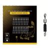 20Pcs Feeder Swivels Professional Fast Change Snaps Swivels Fishing Tackle Fast Link Connector Fishing Essential