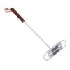 Grill Branding Iron Set with Wooden Handle, Interchangeable Letters for Steak Burger Marking, Stainless Steel Grill Branding Tool