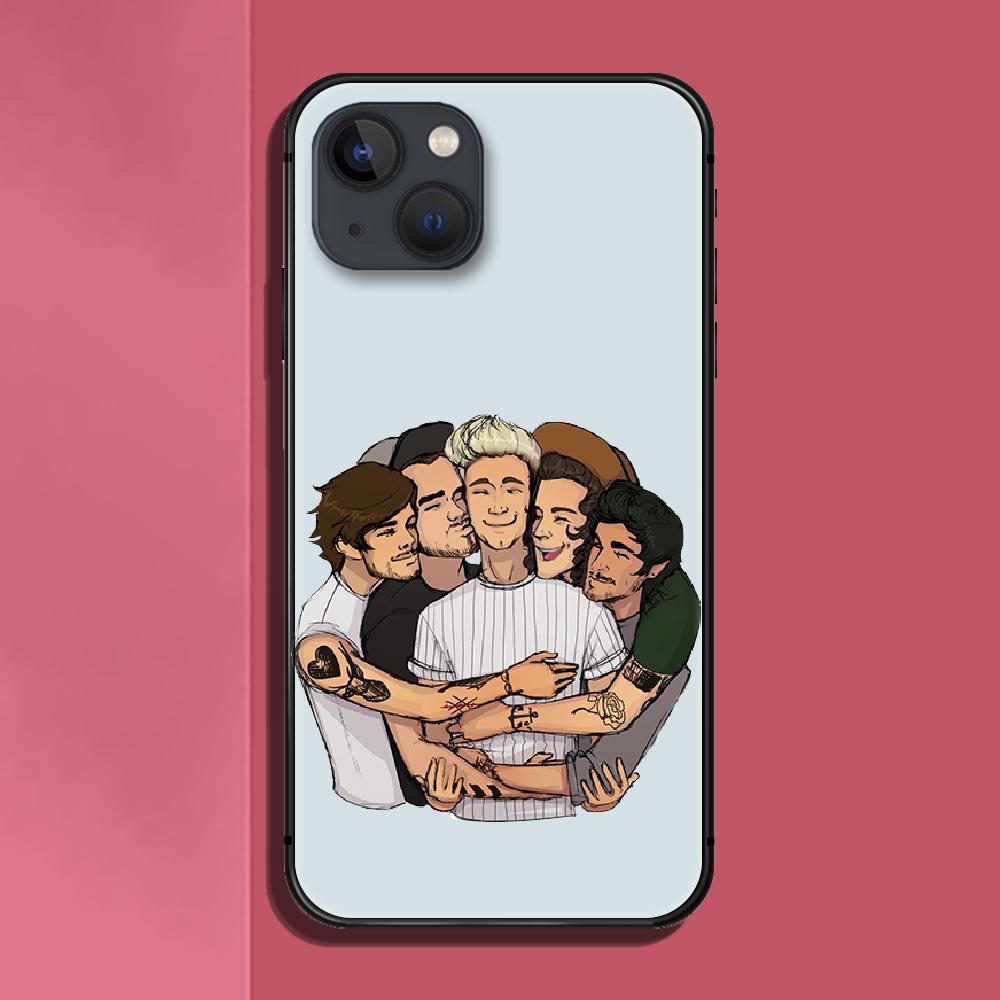 Larry Stylinson Phone Case Cover Cell For Iphone Samsung Galaxy Xiaomi Mi Redmi Note 6 9 10 11 12 13 Iphone13 Max Pro Plus Hot Black Shell
