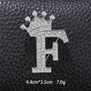 Unisex Versatile English Letter Brooch Lapel Pin for Suits and Clothing