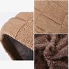 3Pcs Kids Winter Hat Scarf Gloves Set Plush Lining Children Beanie Neck Warmer Non-slip Gloves Kids Cap Set for Girls Boys