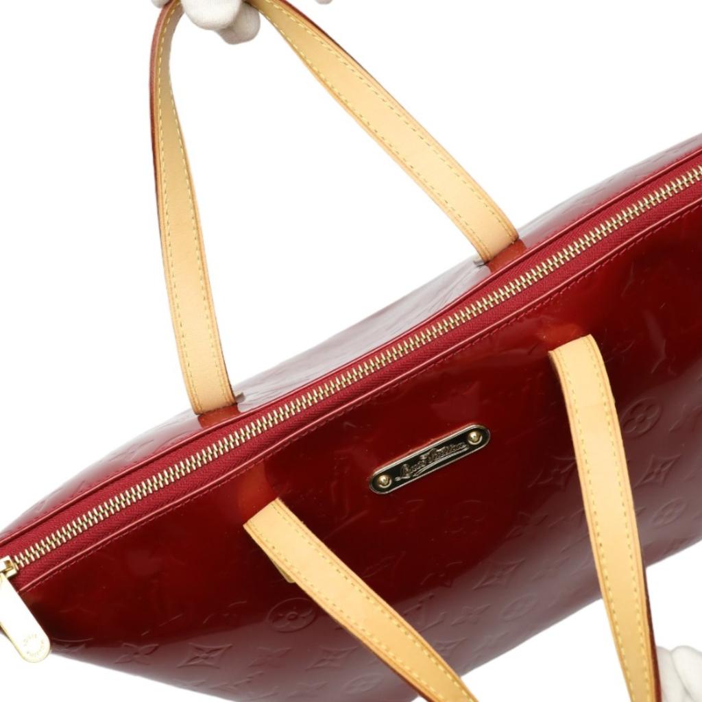 LOUIS VUITTON Vernis Belvee PM Handbag Vernis Pomdamul Women M93583 Used