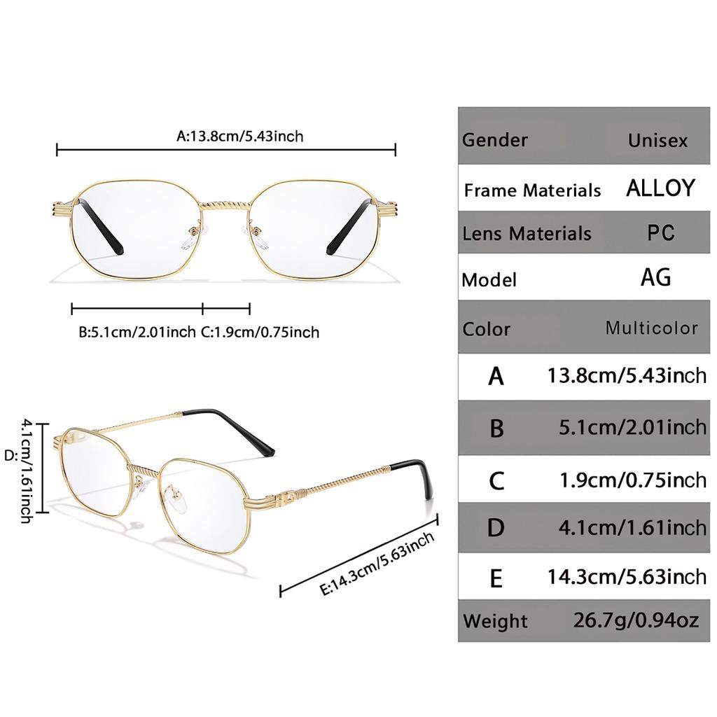 3 Pairs Anti-Blue Light Photochromic Reading Sunglasses Women Men Metal Round Trendy Classic Style Protection Unisex Eyewear