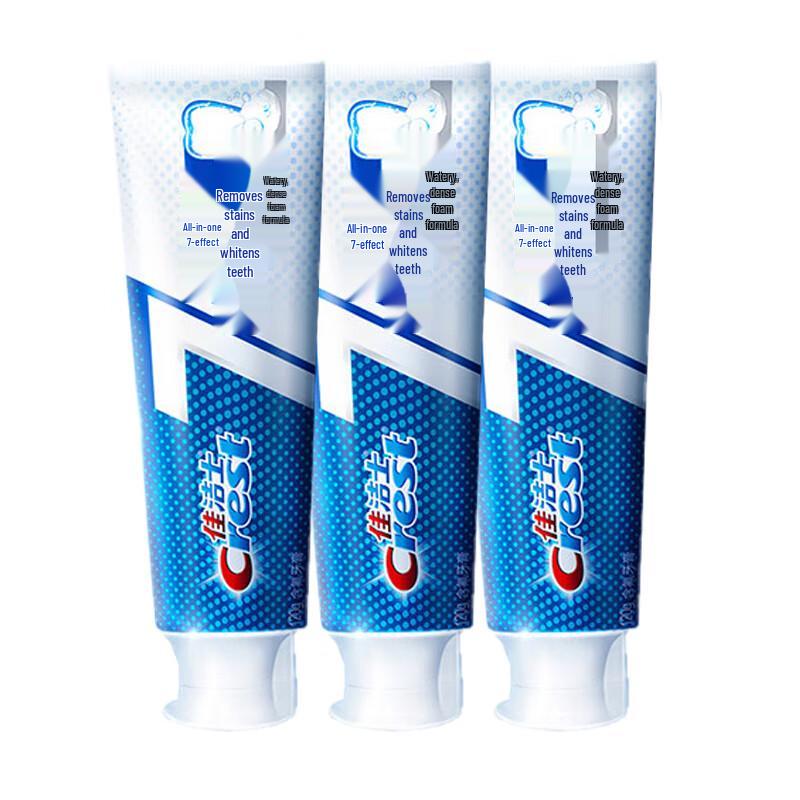 

Crest Complete 7 Effects Toothpaste (3x120g)