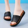 Women's Summer Fashion Thick Sole Elevated Slippers Home Slippers Casual Slippers