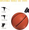 Stainless Steel Ball Needle, Air Pump Needle, Multifunctional, Compatible with