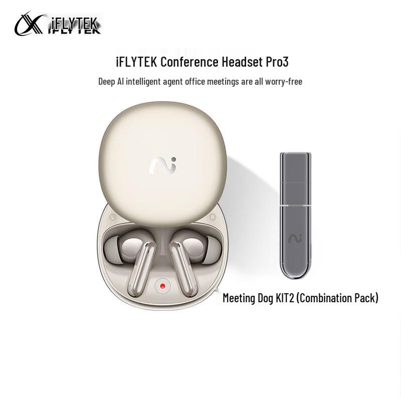 

iFLYTEK AI Translation & Recording Earbuds Pro3