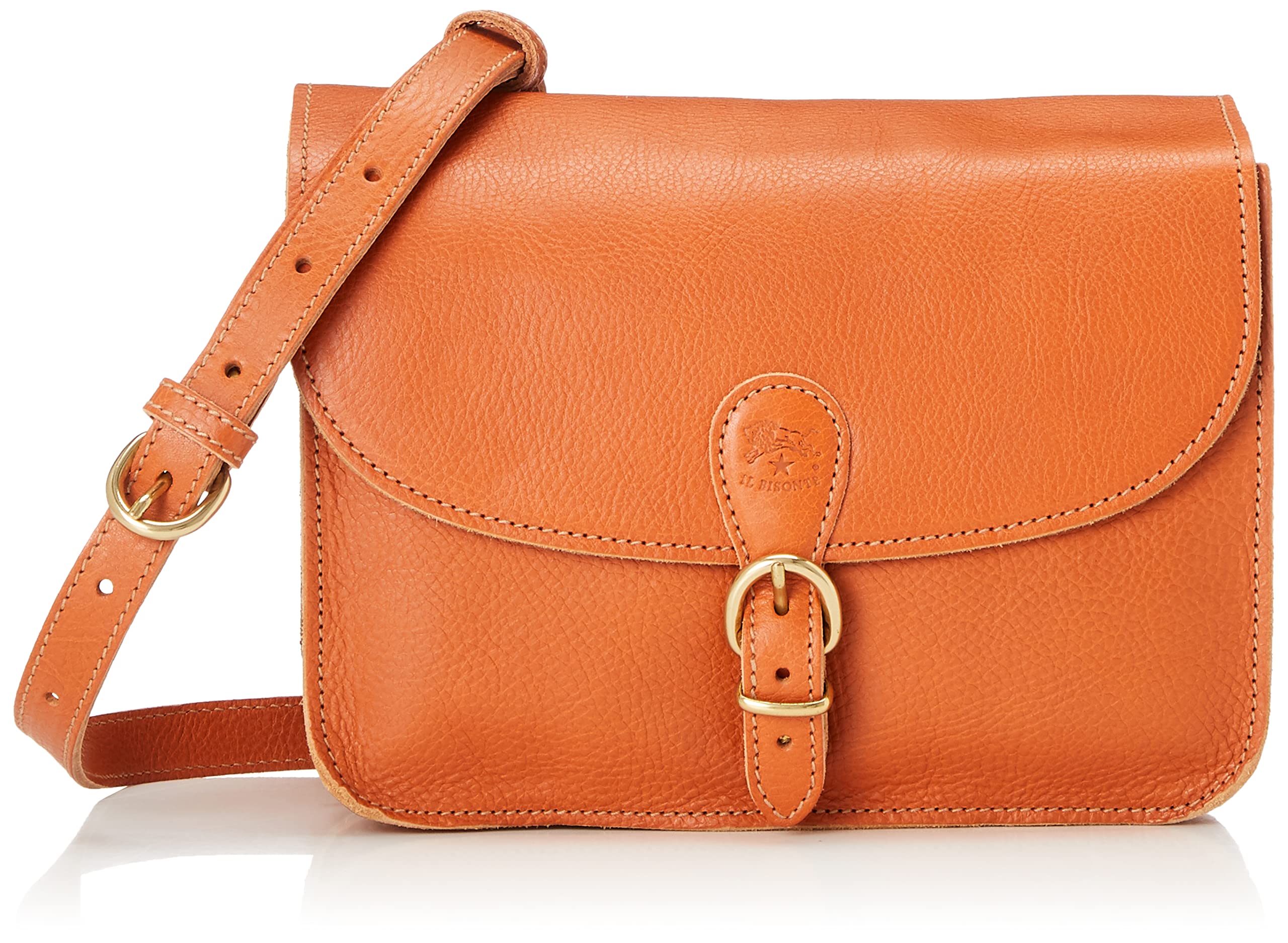 

IL BISONTE Shoulder Bag BCR170 PVX001 CARAMEL [Used]