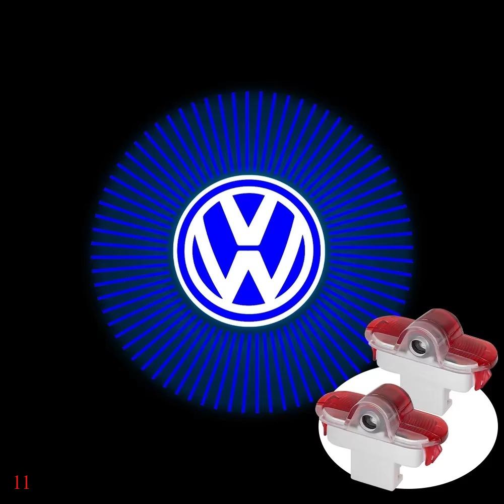 

For VW 2 Wireless LED door welcome lights laser projection - compatible for Volkswagen Beetle/Golf 4/Jetta MK3 GTI/Rline exclu