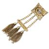Brooch vintage Turquoise/Plated Gold 37.8g Women Used