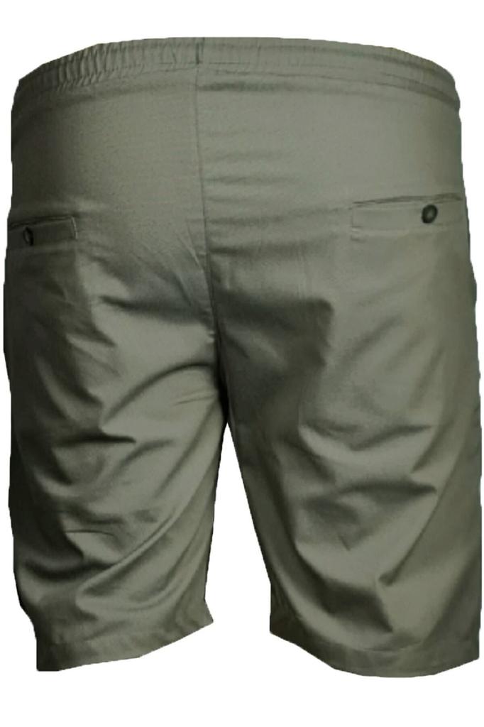 Men's Plus Size Plus Size Shorts & Bermuda Plus Size Chino Short with Elastic Waist