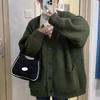 Herbst Winter Frauen Strickjacke Pullover Mäntel Mode Weibliche Langarm V-ausschnitt Lose Gestrickte Jacken Casual Pullover Strickjacken