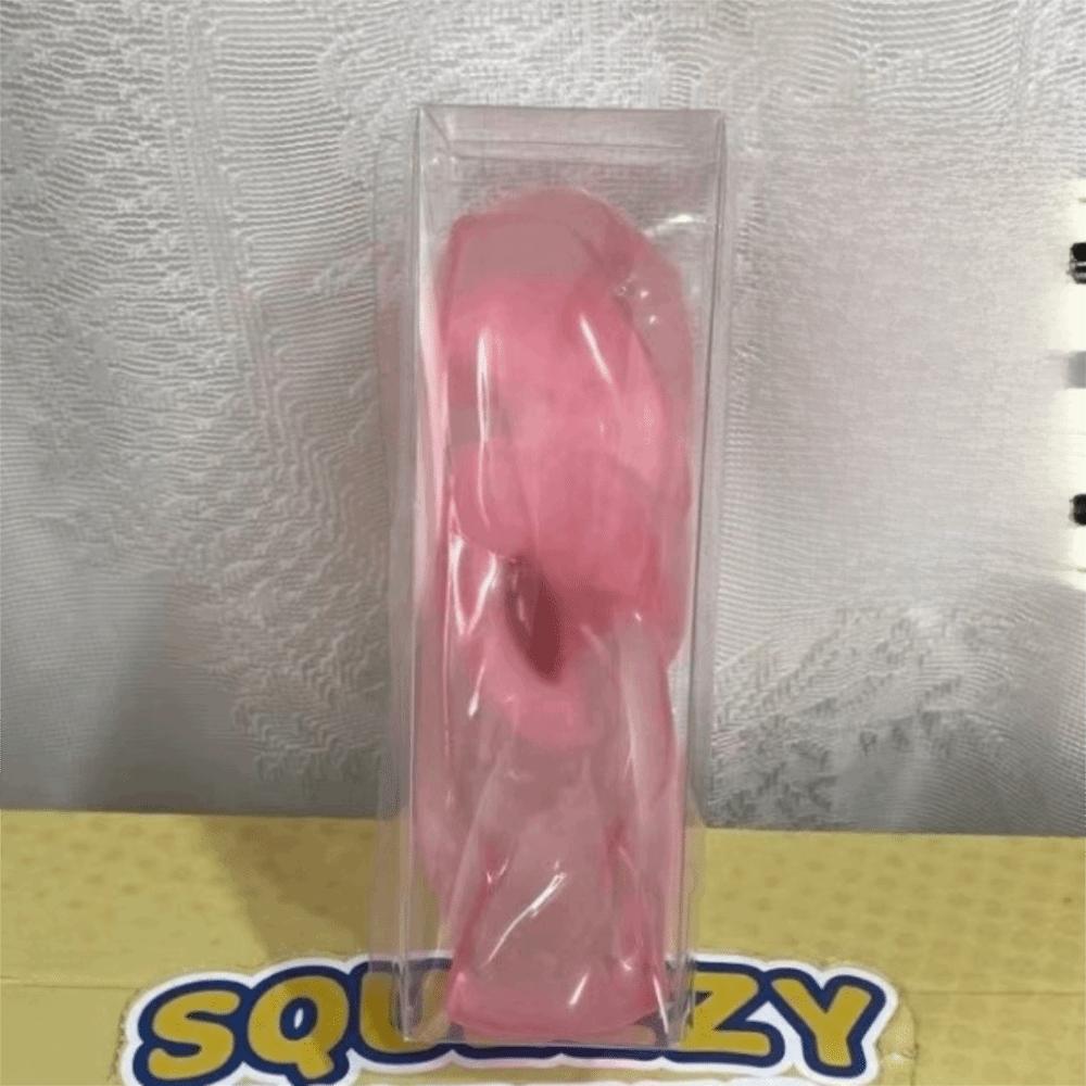 Transparent Reduce Pressure Toy Kawaii Fruit Ice Cube Squishy Toy Fruit Ice Cube Toy Desk Decor
