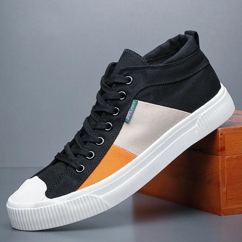 Fashion Men Fashion Sneakers Canvas Casual Shoes Man Breathable Men Shoes Big Size Office Footwear Driving Shoes for Men