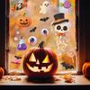 Halloween Skull Ghost Pumpkin Bat Home Window Decoration Window Stickers