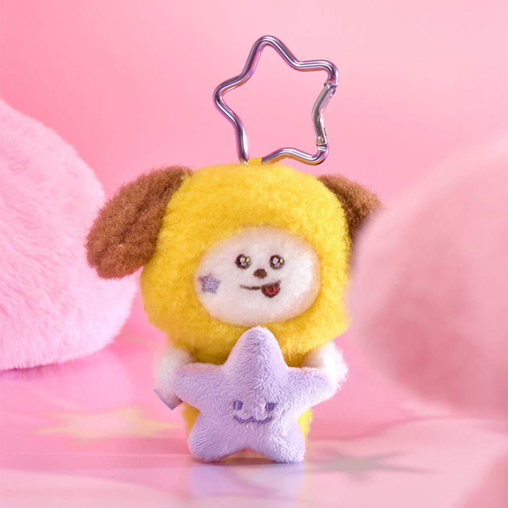 BT21 The Journey Purple Star CHIMMY Plush Keyring