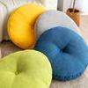 Round Floor Seat Pillow Solid Color Meditation Cushion Oversized Yoga Pillow Floor Cushions Sofa Chair Seat Pads Mat JAF122