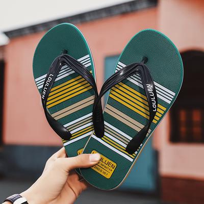 High Quality Men's Slippers Indoor Fashion Casual Herringbone Slippers Summer Outdoor Beach Breathable Flip Flops Home Slippers
