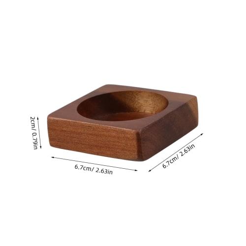 PRETYZOOM Grinder Bottle Base, Household Pepper Grinder Tray, Salt and Pepper Holder, Pepper Grinder Base, Salt and Pepper Base, Kitchen Grinder Tray