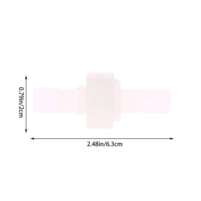 1Pc Pp Double-Head Ant Farm Expansion Connector With Nut For 10Mm Outer Interface Acrylic Anthills Acrylic Ant Nest