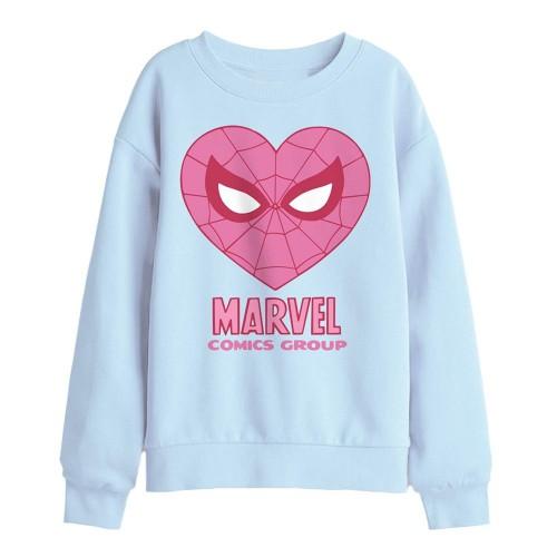 Spider-Man Childrens/Kids Heart Sweatshirt