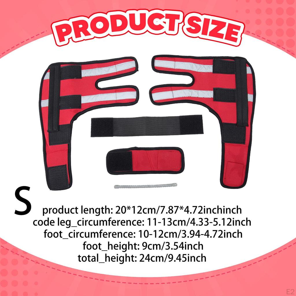 Περιλαίμια γονάτων για κατοικίδια Προστατευτικά αγκώνων για σκύλους Φορητά Ελαφριά Αξεσουάρ Άνετα Μονωμένα