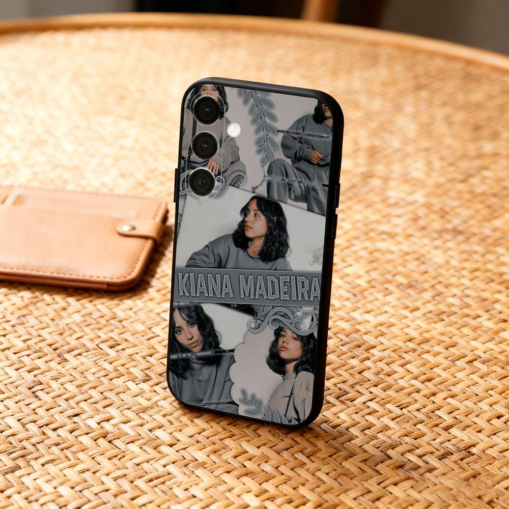

Kiana Madeira Actor Phone Case For Samsung A73,72,71,53,52,51,22,91,80, Soft Black Cover Samsung a21s