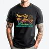 Family Cruise Making Memories Together Vacation Boat Black T Shirt Mens Clothing Game