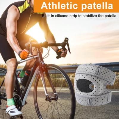 1/2Pcs Sport Knee Pads Adjustable Knee Brace with Decompression Technology Knee Support Protector for Athletes