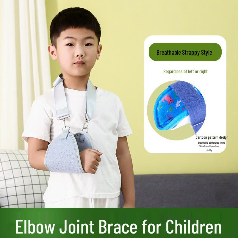 Регулируемая дышащая детская шина для руки Фиксатор локтя Deyue